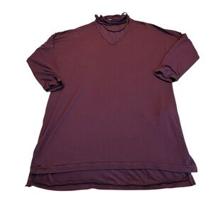 LISETTE burgundy tunic